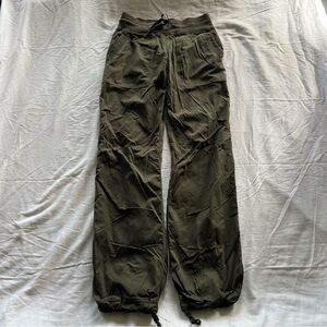 lululemon athletica Dark Green Cargo Pants